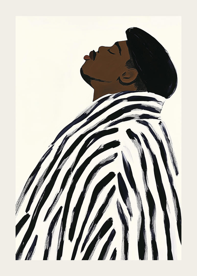 Stilinga elegancija susitinka su drąsiu požiūriu juodai balta išraiška-12