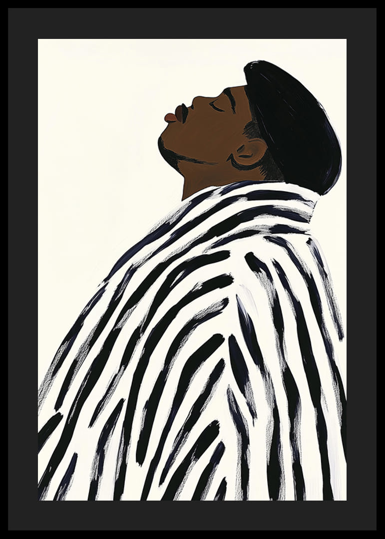 Stilinga elegancija susitinka su drąsiu požiūriu juodai balta išraiška-12