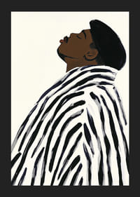 Stilinga elegancija susitinka su drąsiu požiūriu juodai balta išraiška-5