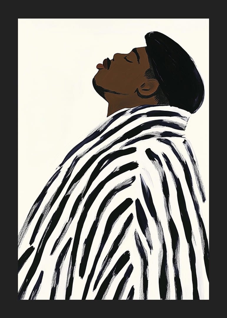 Stilinga elegancija susitinka su drąsiu požiūriu juodai balta išraiška-12