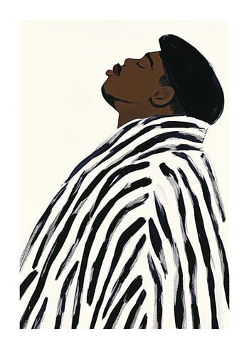 Poster Zebraline Elegance
