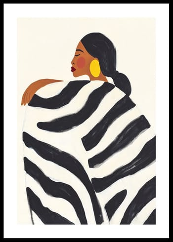 Poster Zebra Embrace