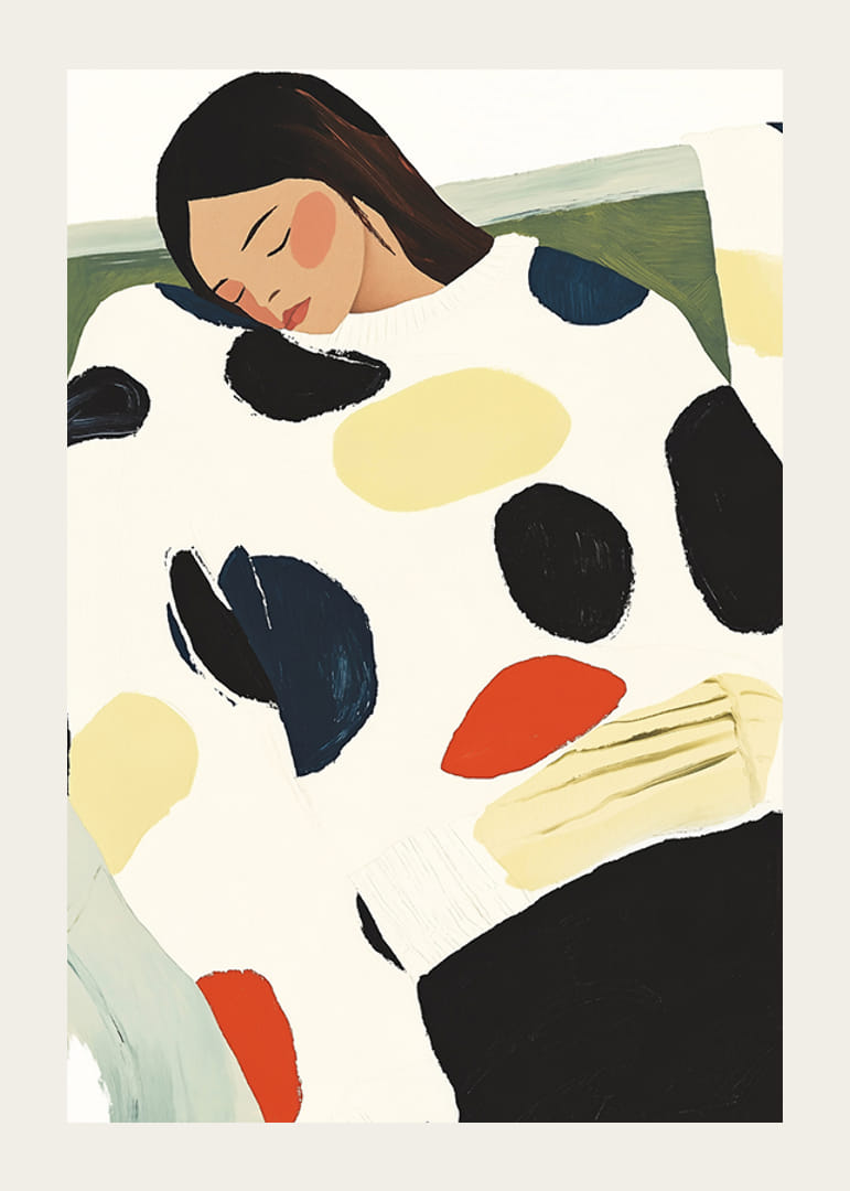 Uvoľnený odpočinok so žiarivými farbami vytvára snovú harmóniu-12