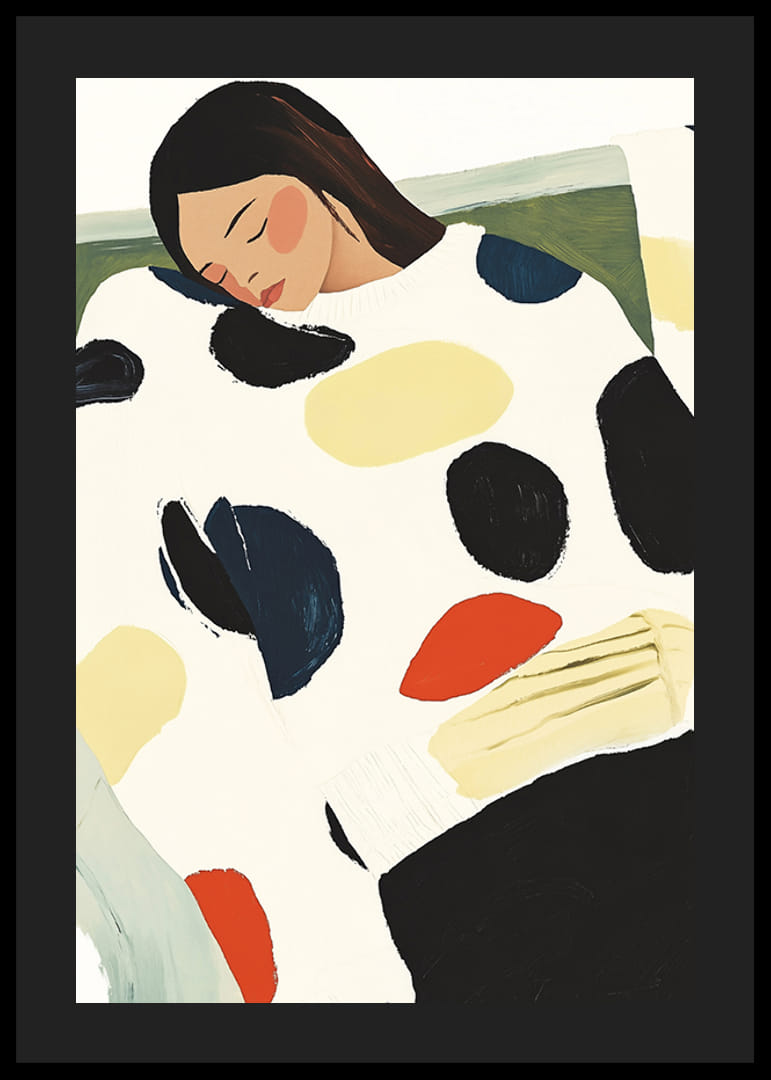 Uvoľnený odpočinok so žiarivými farbami vytvára snovú harmóniu-12