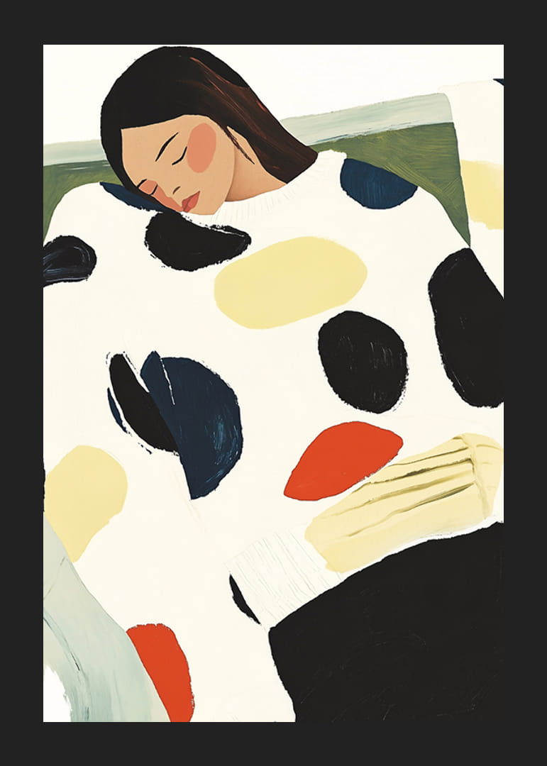 Uvoľnený odpočinok so žiarivými farbami vytvára snovú harmóniu-12