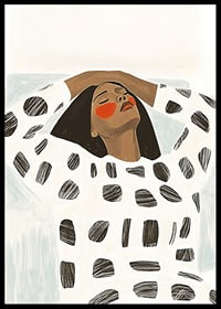 A harmonious poster with bold shapes and soothing expressions-6