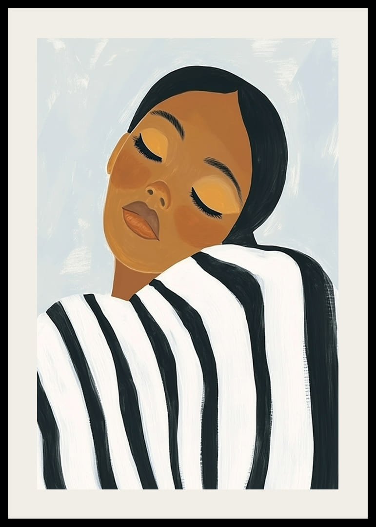 Dreamy portrait in quiet harmony with soft, calm tones-12