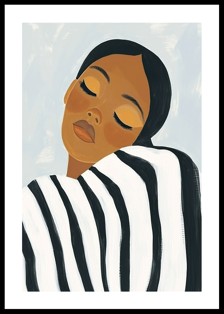 Dreamy portrait in quiet harmony with soft, calm tones-12