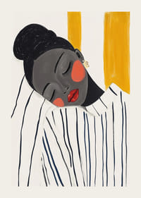 Elegant hvile uttrykt i dristige farger og myke linjer-3