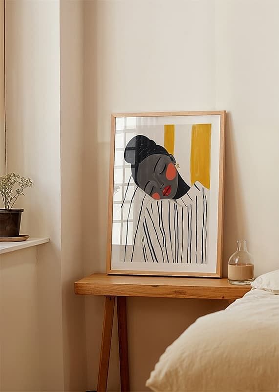 Elegantný odpočinok vyjadrený vo výrazných farbách a jemných líniách-12