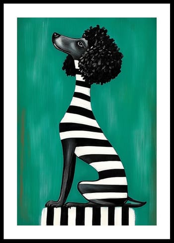 Poster Striped Elegance