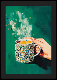 A colorful cup fills the room with warmth and joy of life.-4