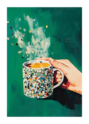 Poster Painted Aroma Delight