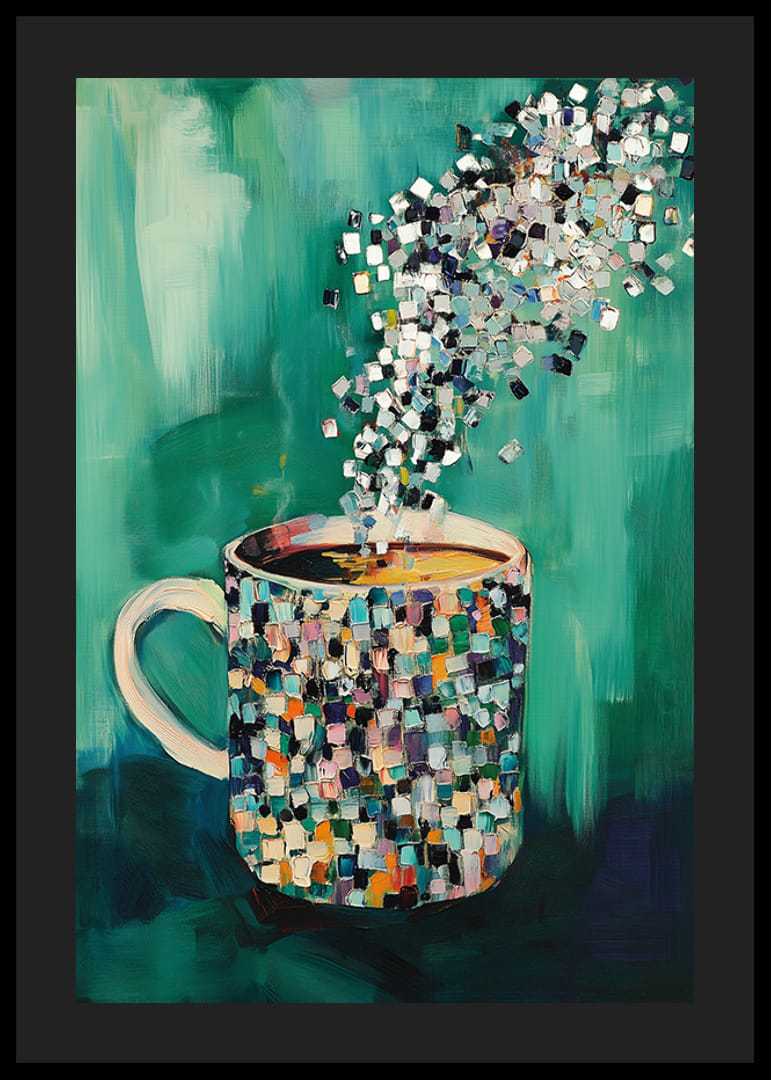 Colorful mug with pixelated steam lights up your room-12