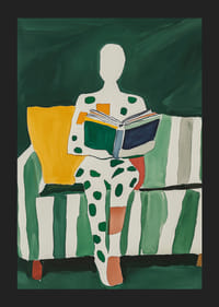 Leitura abstrata: uma viagem colorida ao mundo dos livros-5