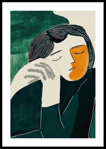 Juliste Dreaming In Teal