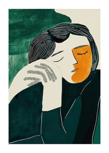 Juliste Dreaming In Teal