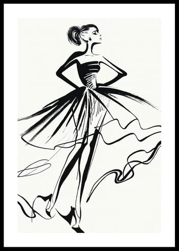 Poster Fashion Flourish