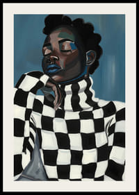 Retrato elegante con contrastes atrevidos y elegancia relajada.-2