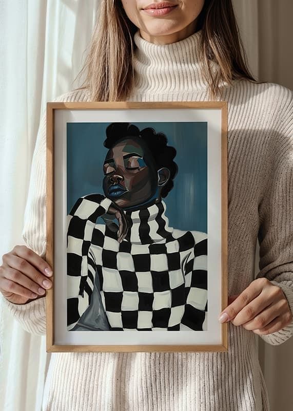 Stylowy portret z wyrazistymi kontrastami i swobodną elegancją-12