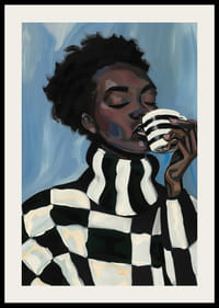 Stilingas meniškas įvaizdis kiekviename teptuko potėpyje užfiksuoja ramybę ir eleganciją-2