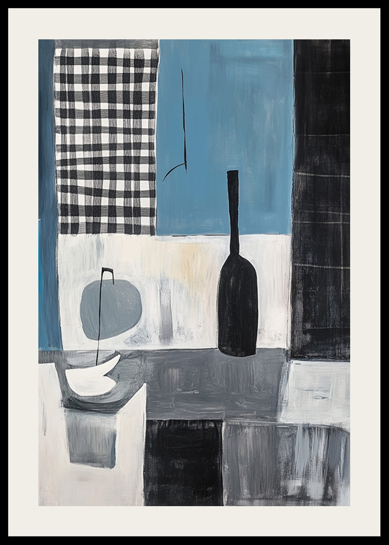 A work of art that combines geometry and colors in beautiful harmony-12