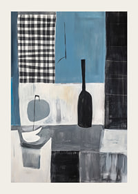 Ein Kunstwerk, das Geometrie und Farben in wunderschöner Harmonie vereint-3