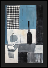 Ein Kunstwerk, das Geometrie und Farben in wunderschöner Harmonie vereint-4