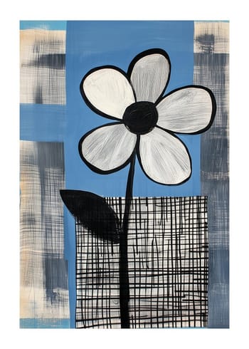 Poster Geometric Bloom