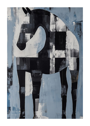 Poster Monochrome Majesty Horse