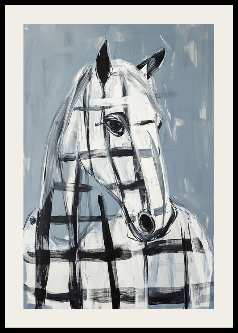 Le linee eleganti del cavallo incontrano la precisione geometrica-12