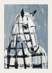 Le linee eleganti del cavallo incontrano la precisione geometrica-3