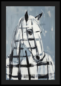 Le linee eleganti del cavallo incontrano la precisione geometrica-4