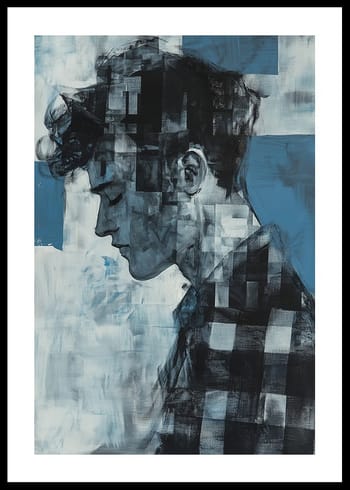 Affiche Blue Hues Of Thought